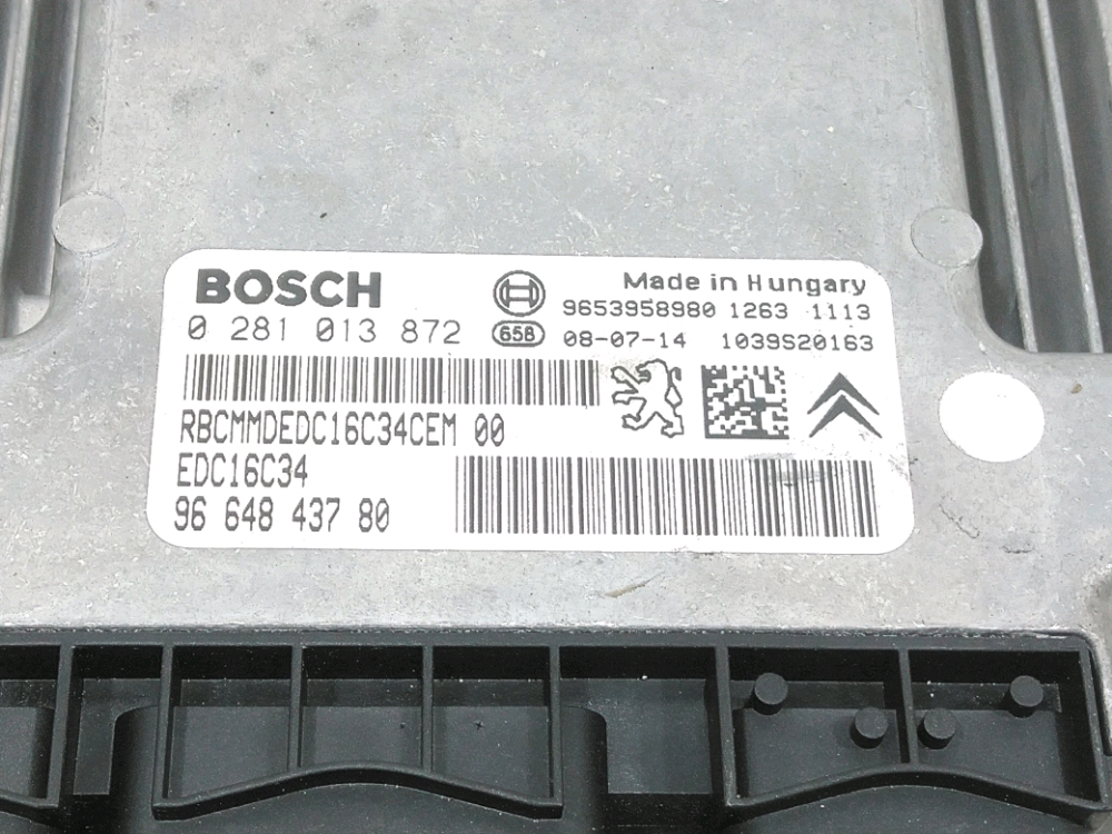 Calculateur moteur