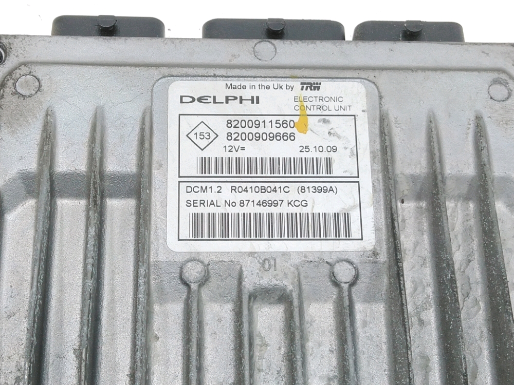 Calculateur moteur