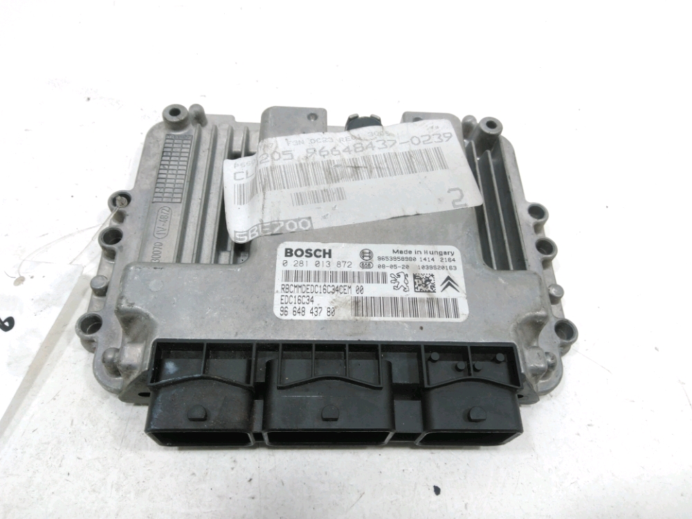 Calculateur moteur