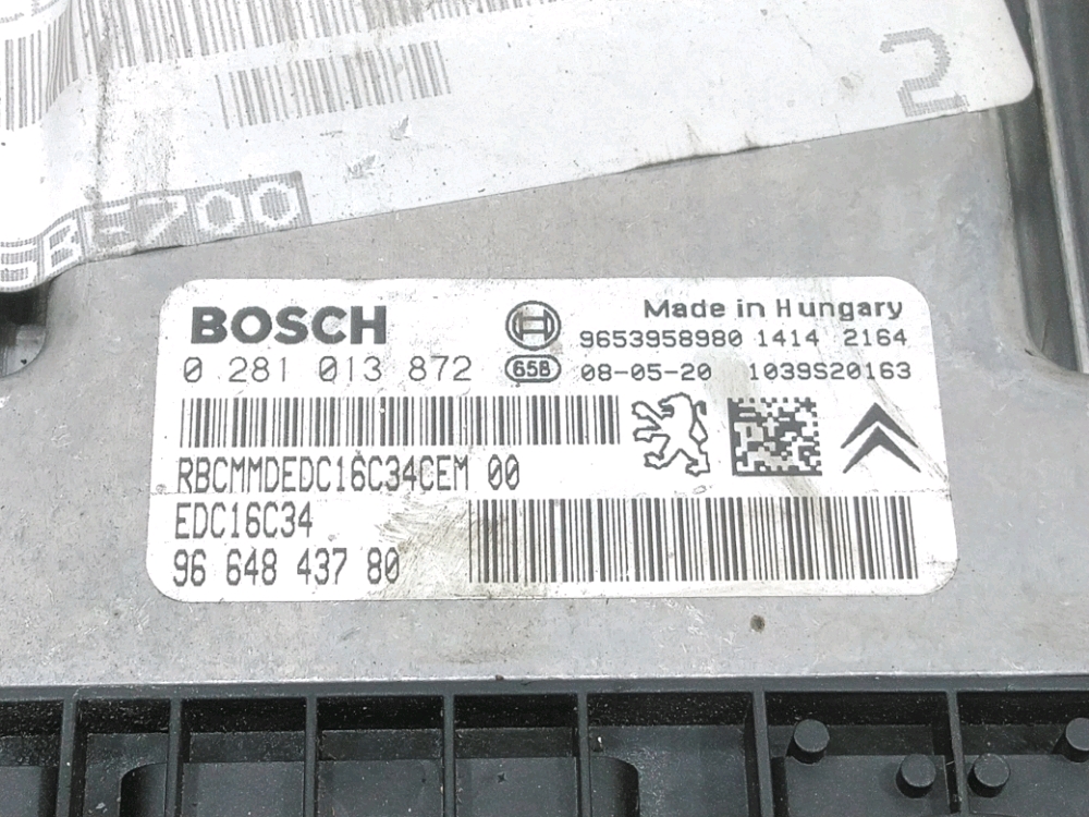 Calculateur moteur