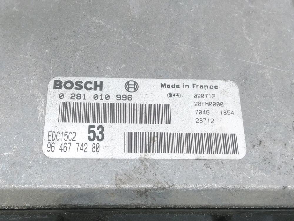 Calculateur moteur