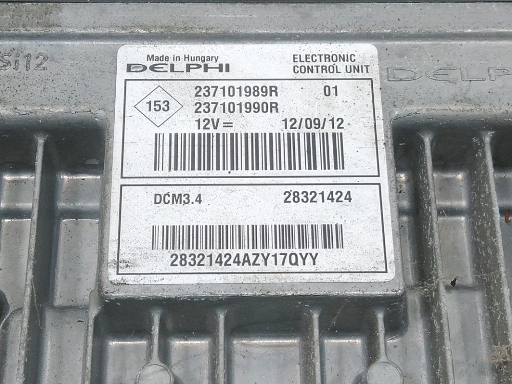 Calculateur moteur