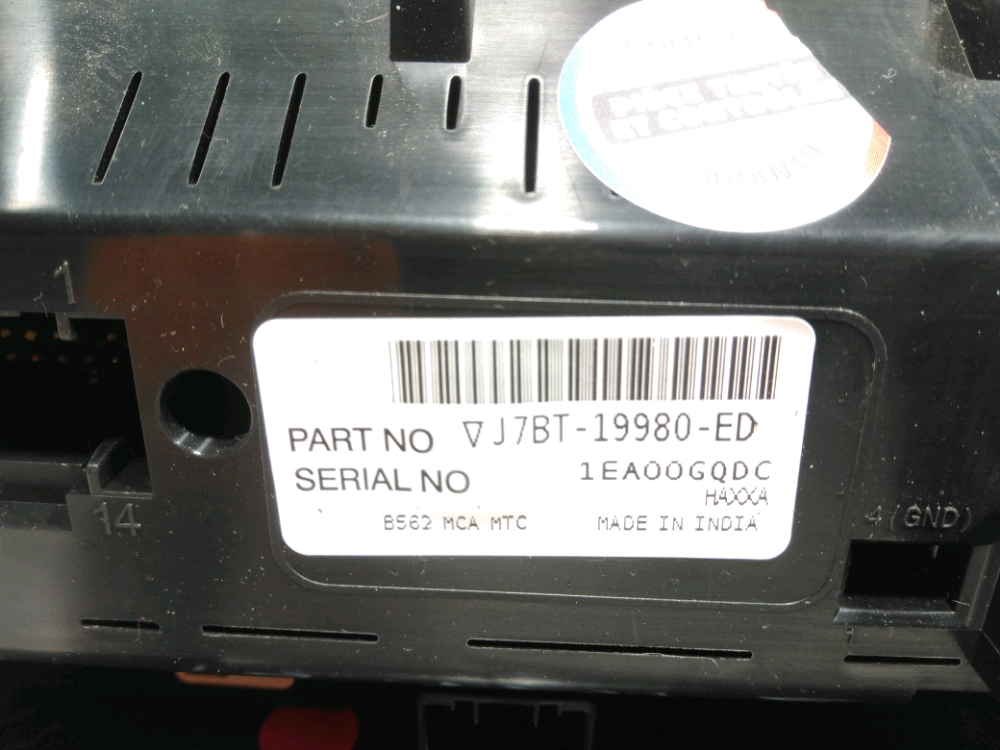 Commande de chauffage