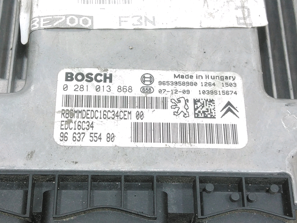 Calculateur moteur