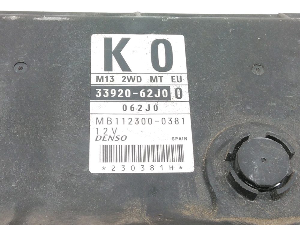 Calculateur moteur