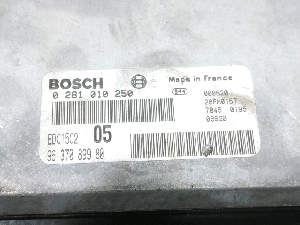 Calculateur moteur