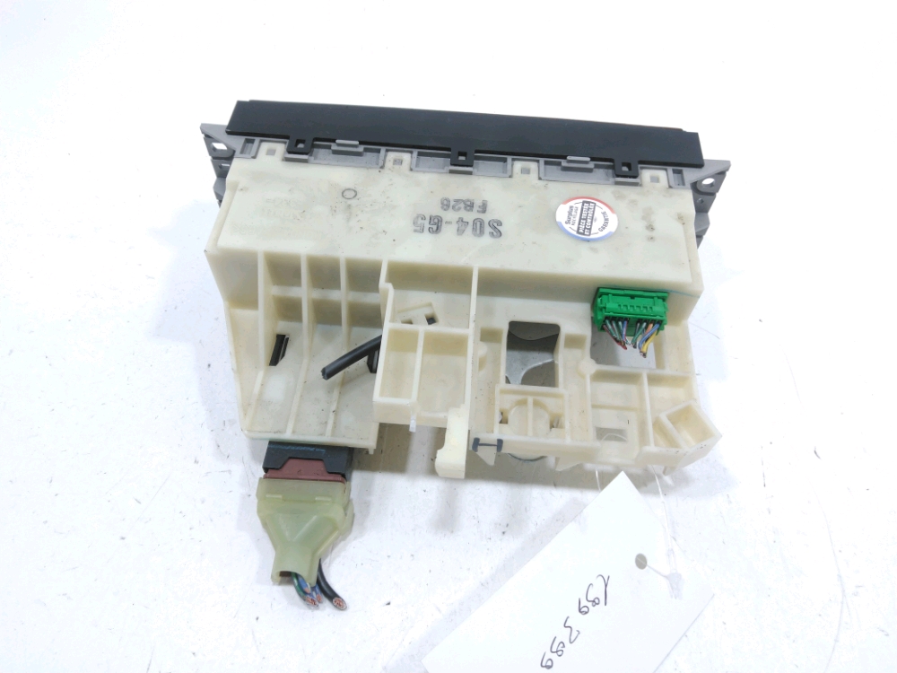 Commande de chauffage