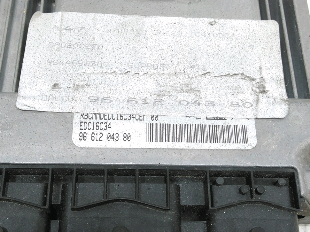 Calculateur moteur