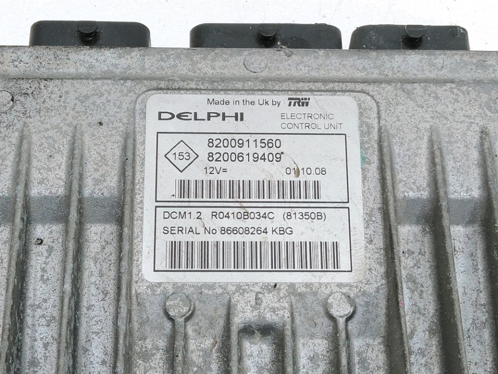 Calculateur moteur