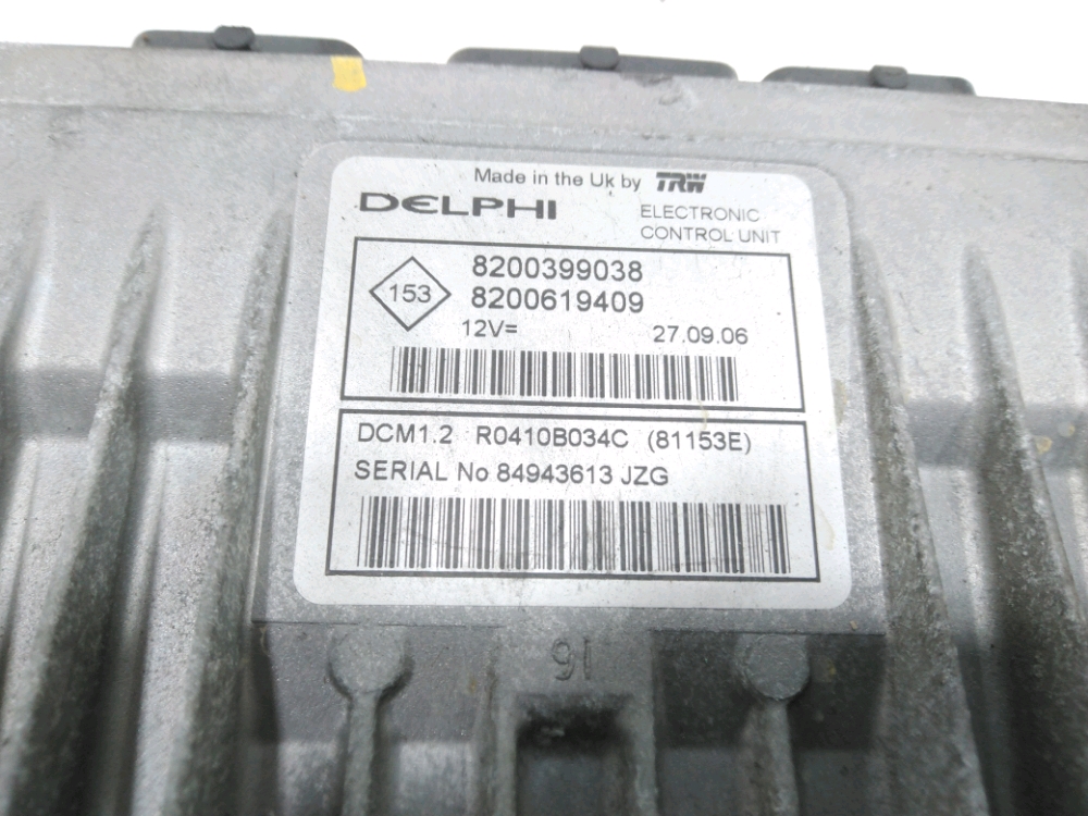 Calculateur moteur