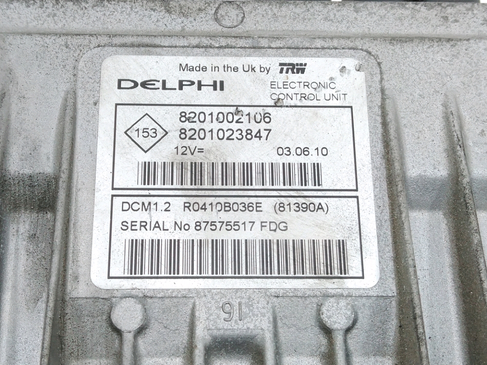 Calculateur moteur
