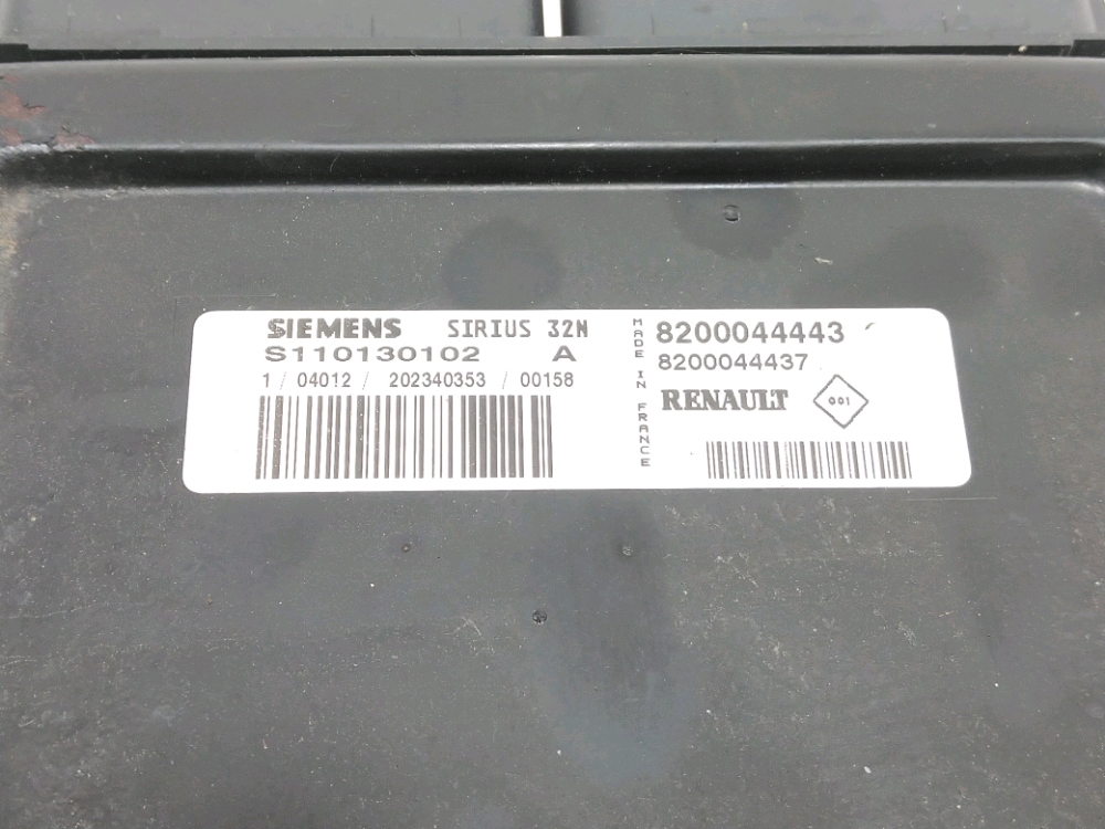 Calculateur moteur