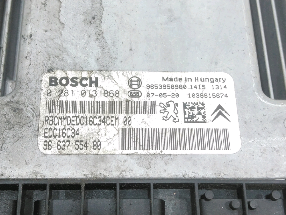Calculateur moteur