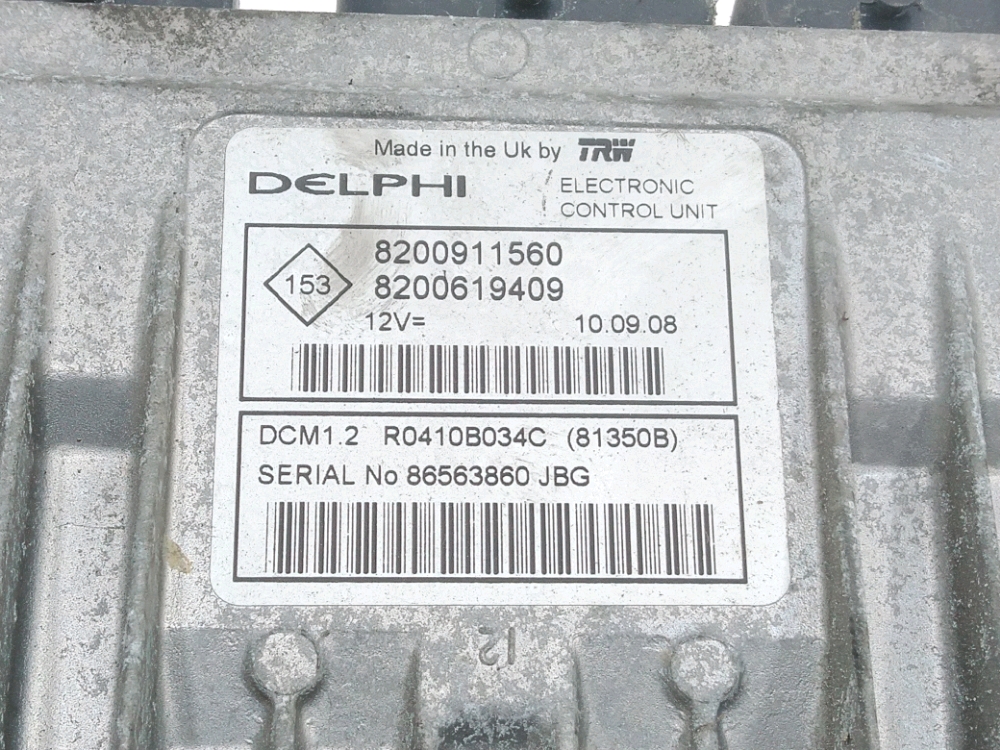 Calculateur moteur