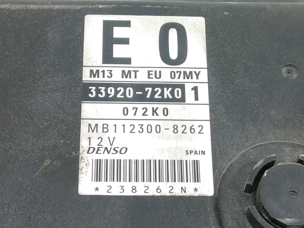 Calculateur moteur