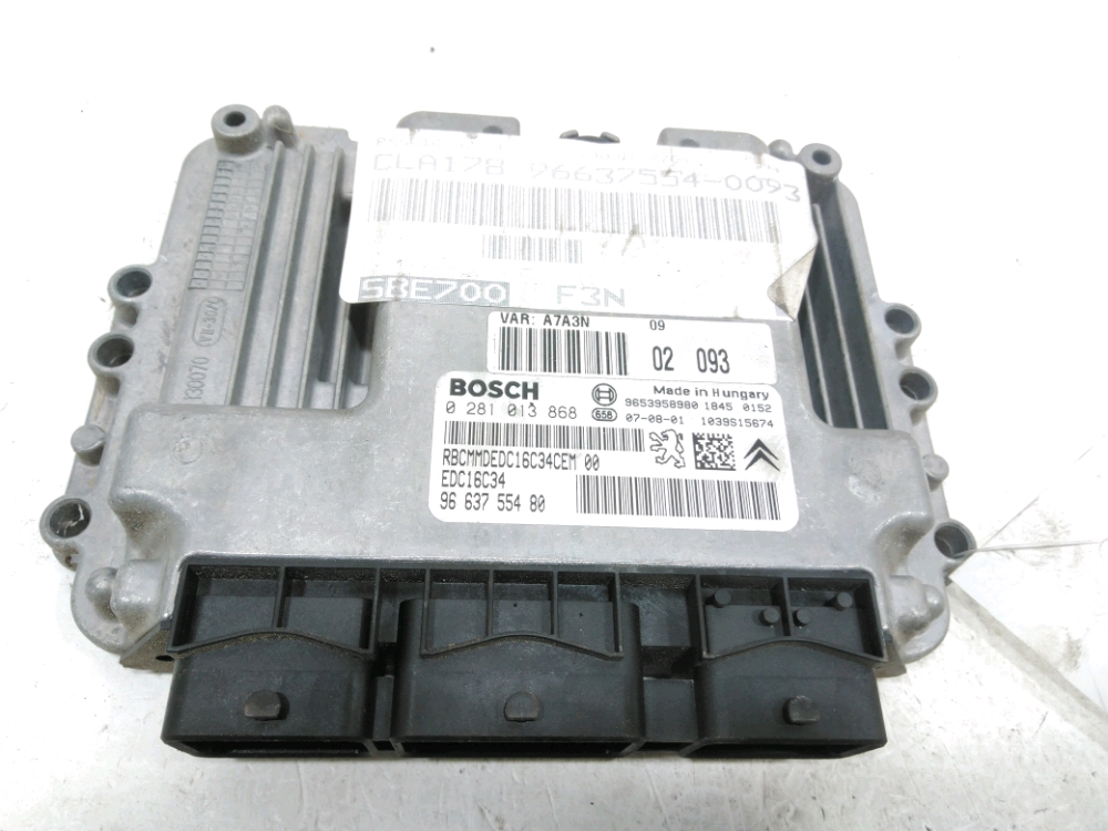 Calculateur moteur