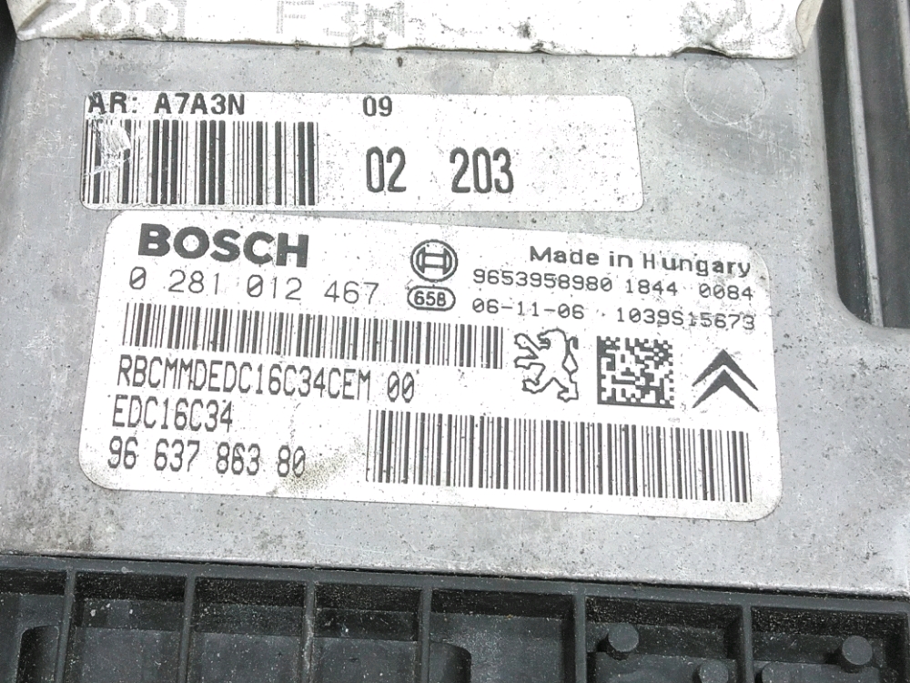 Calculateur moteur