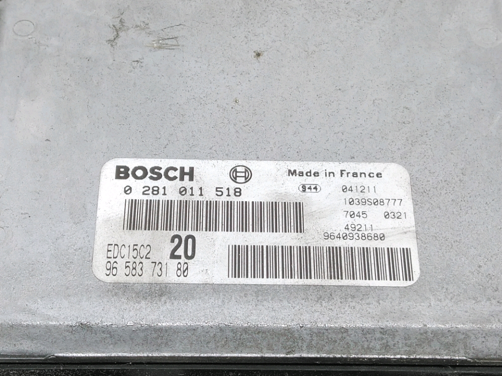 Calculateur moteur
