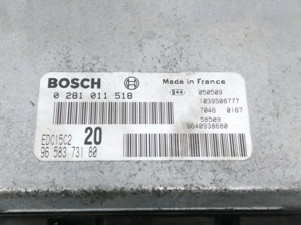 Calculateur moteur