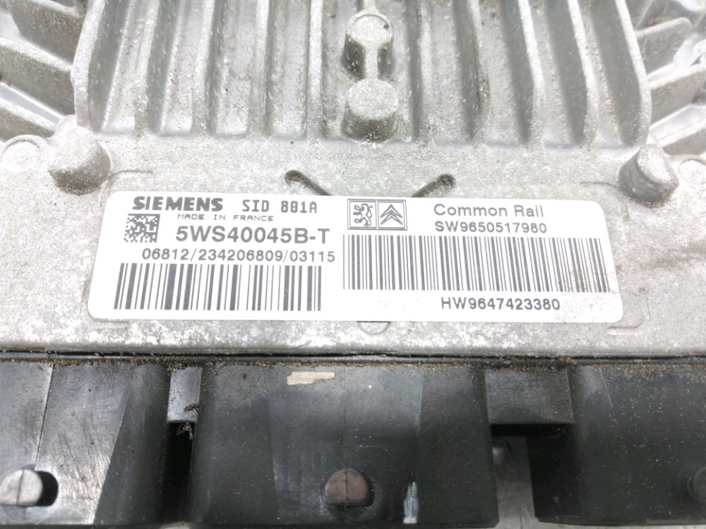 Calculateur moteur