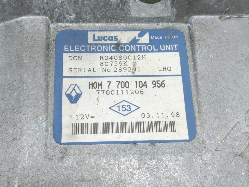 Calculateur moteur