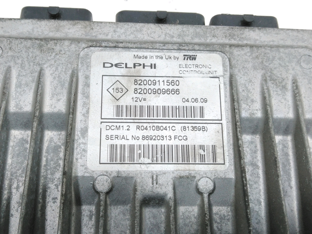 Calculateur moteur