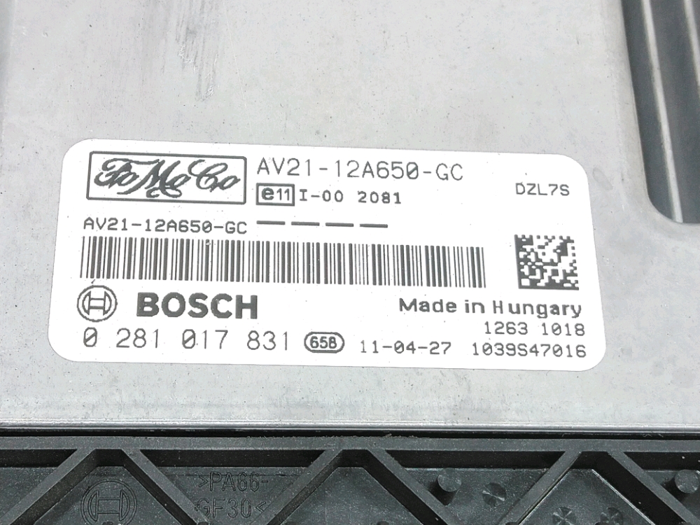 Calculateur moteur