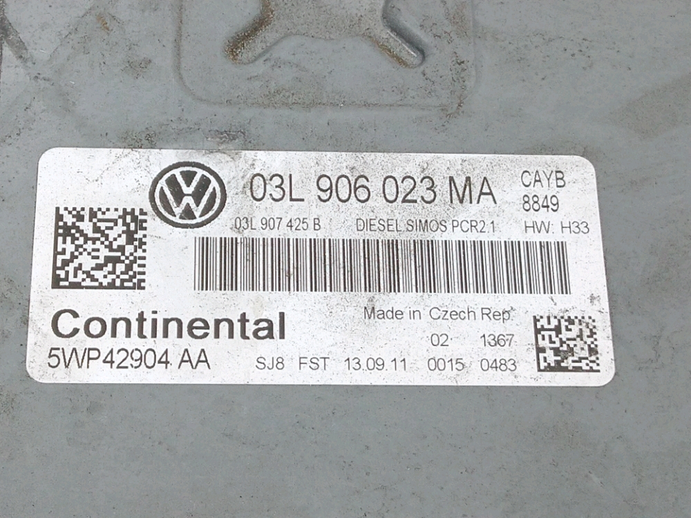 Calculateur moteur