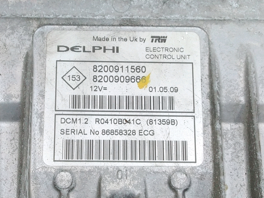 Calculateur moteur