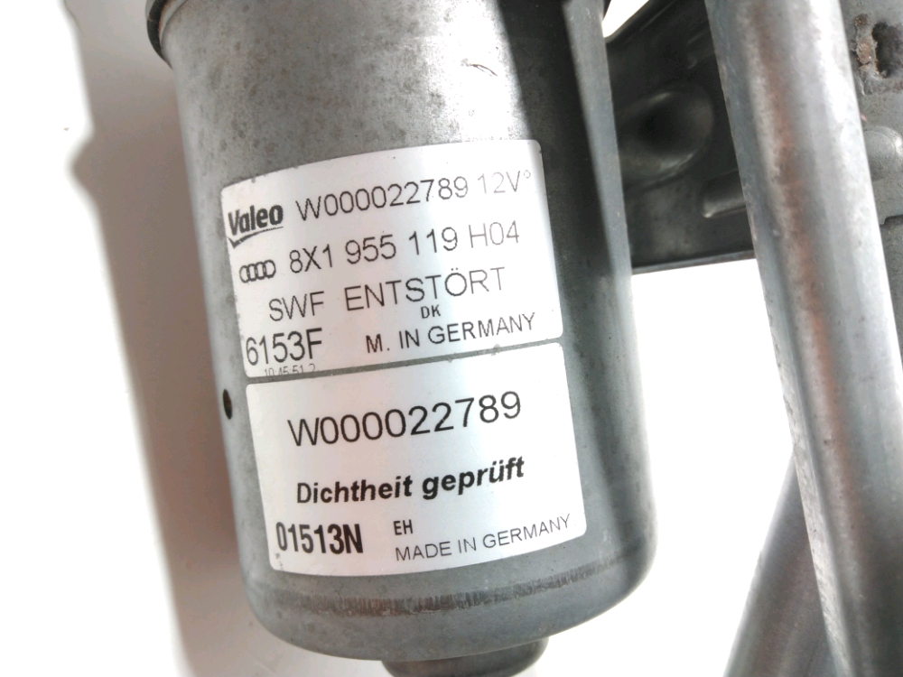Mécanisme + moteur d'essuie glace avant