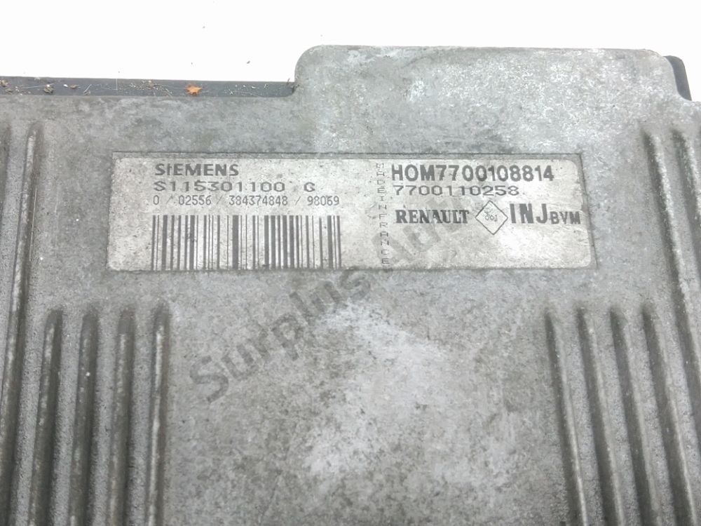 Calculateur moteur