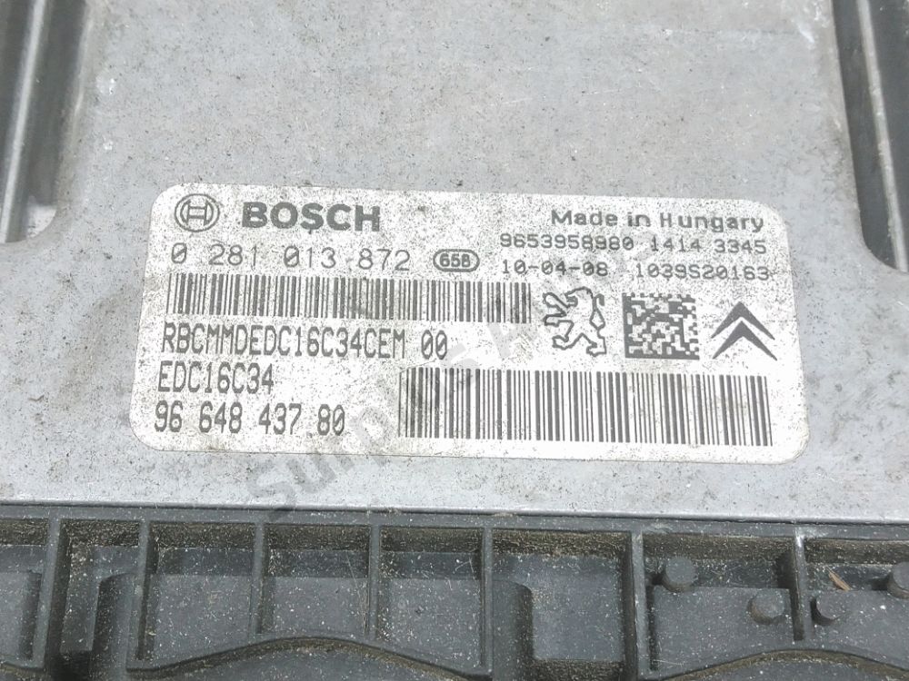 Calculateur moteur