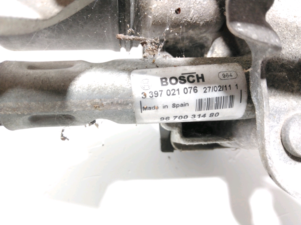 Mécanisme + moteur d'essuie glace avant