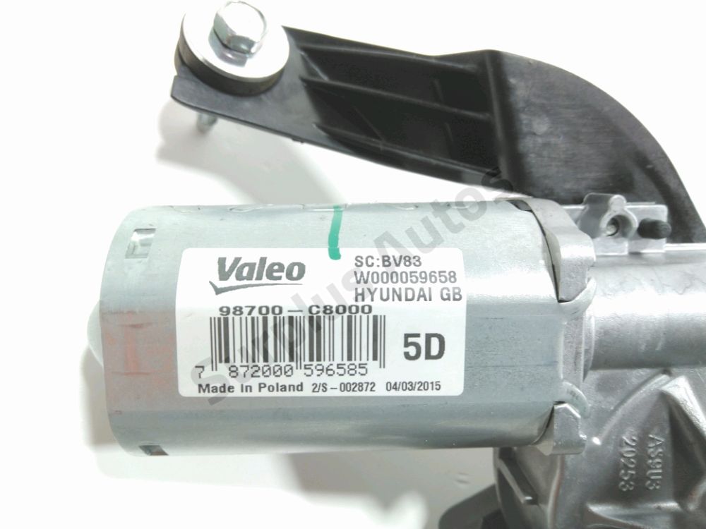 Moteur d'essuie glace arrière