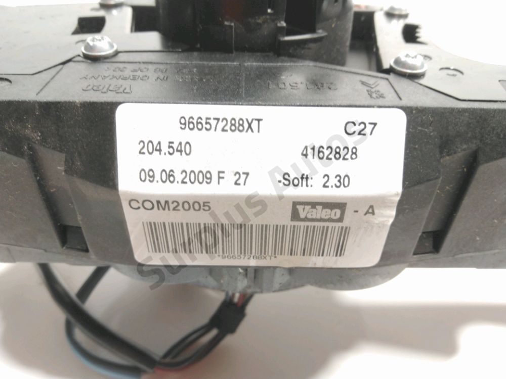 Commande sous-volant