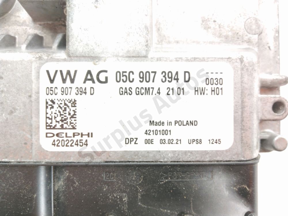 Calculateur moteur