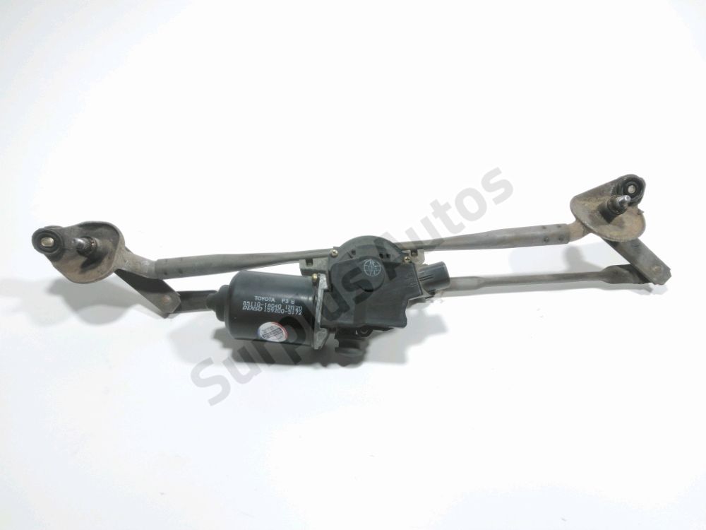 Mecanisme + moteur d'essuie glace avant