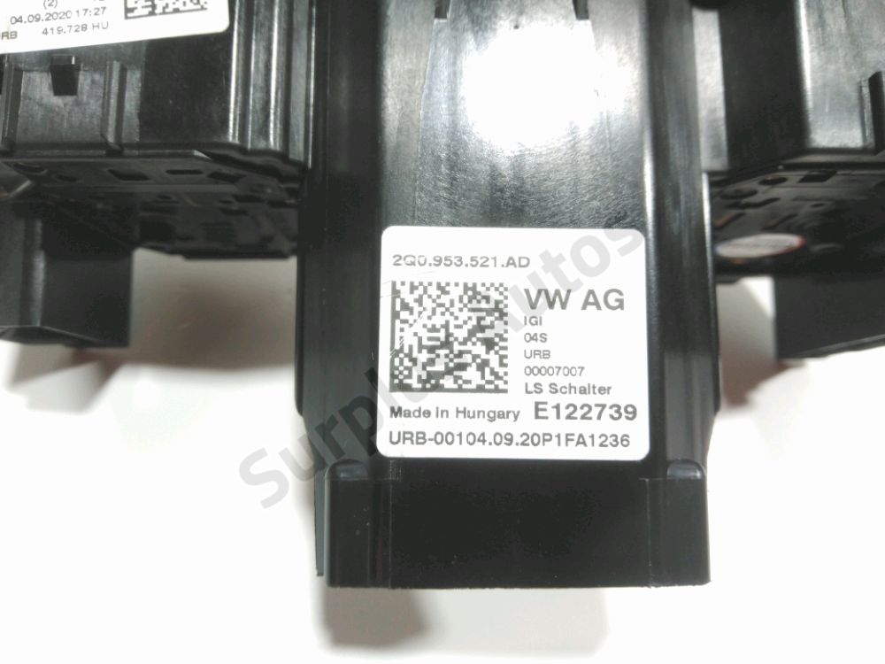 Commande sous-volant