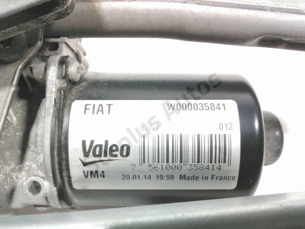 Mécanisme + moteur d'essuie glace avant