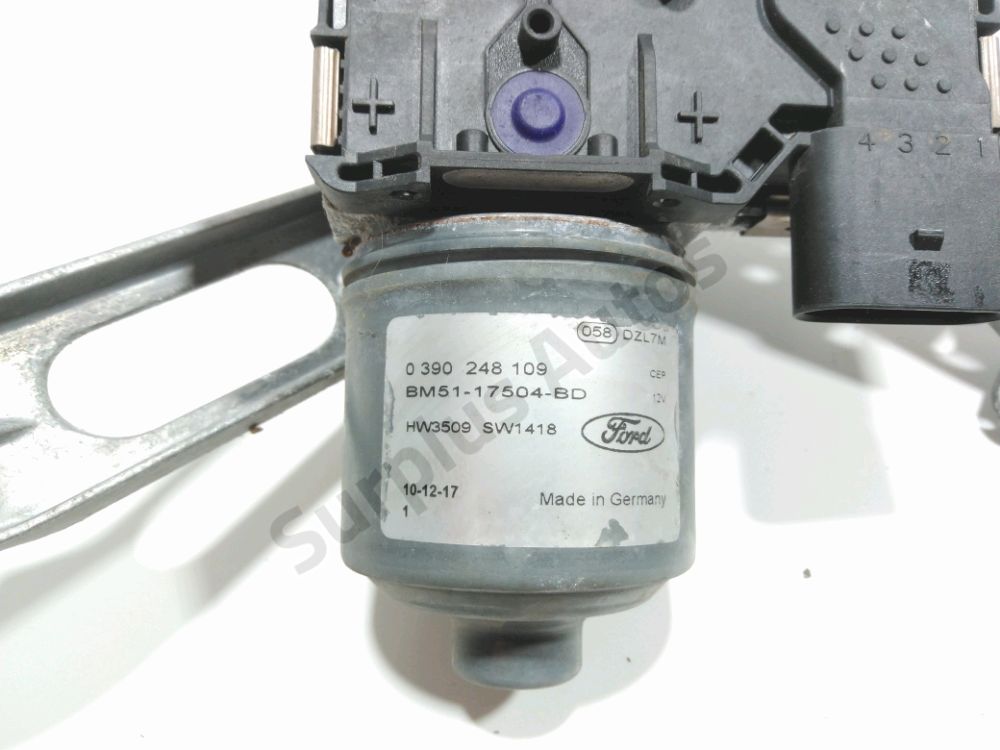 Mécanisme + moteur d'essuie glace avant