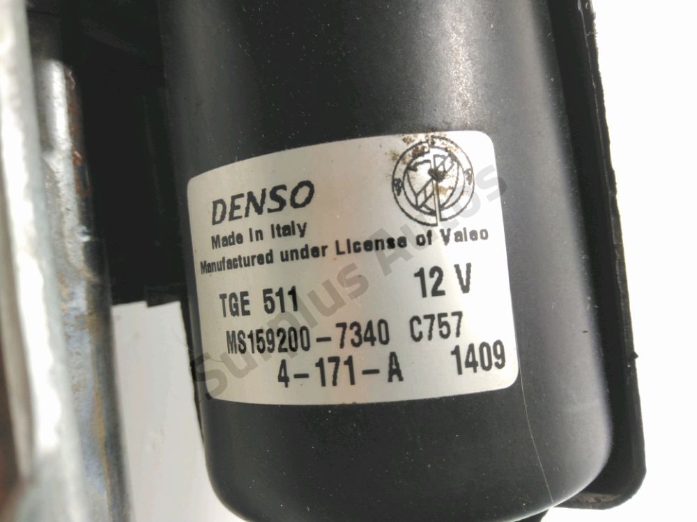 Mécanisme + moteur d'essuie glace avant