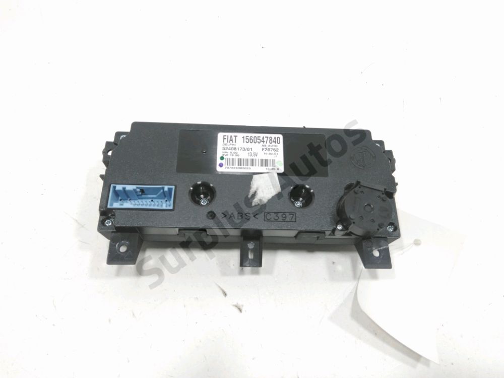 Commande de chauffage