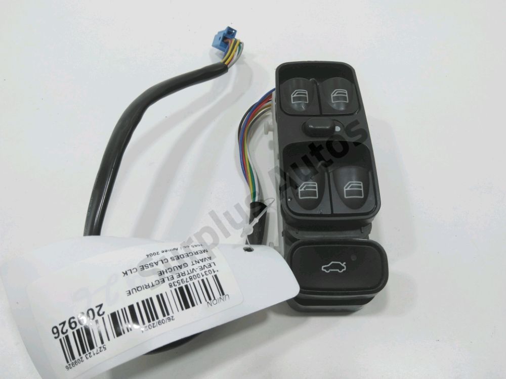 Commande lève-vitre avant gauche