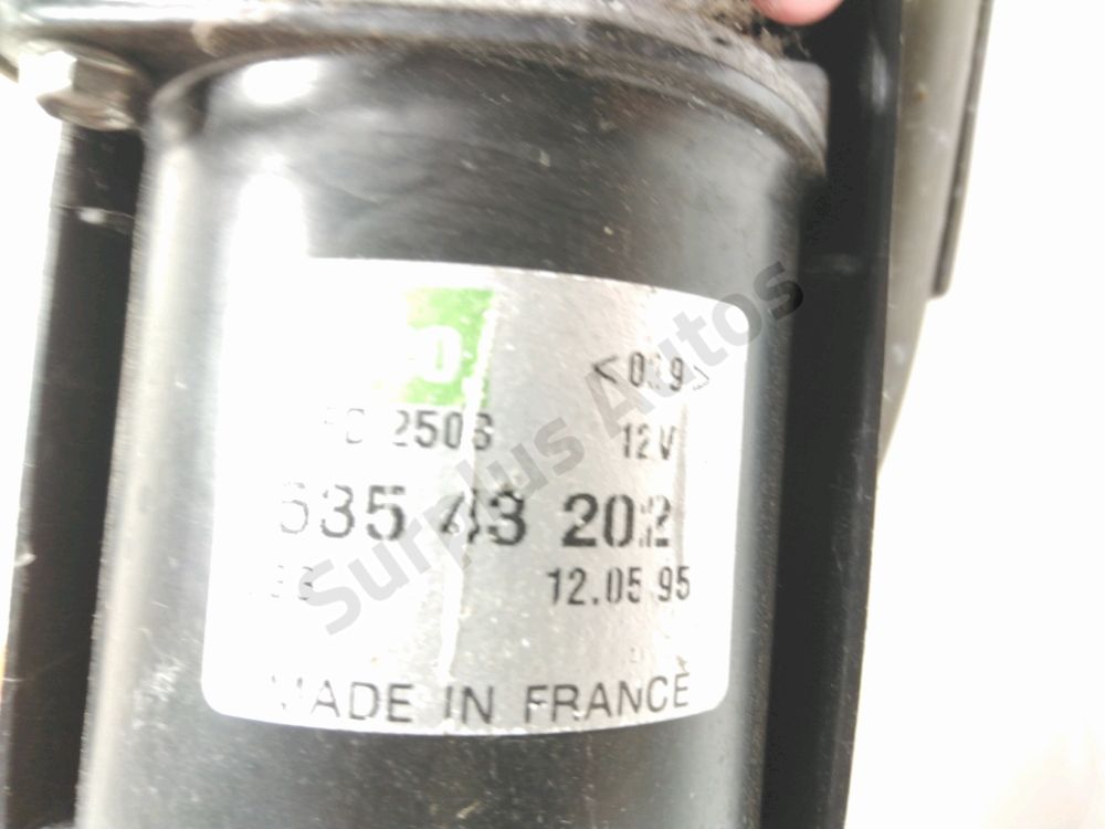 Mécanisme + moteur d'essuie glace avant