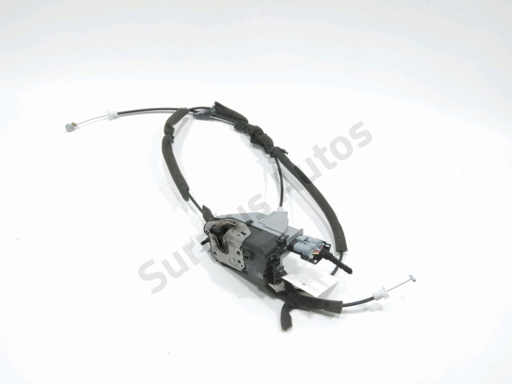 Serrure de porte coulissante gauche