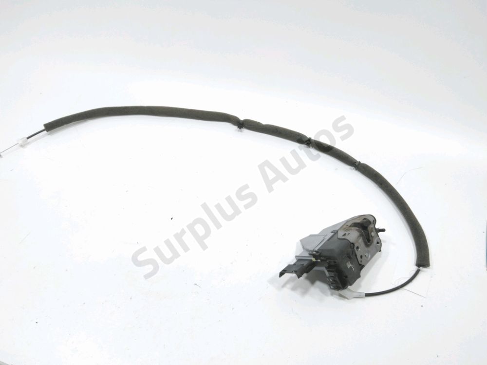 Serrure de porte coulissante droite
