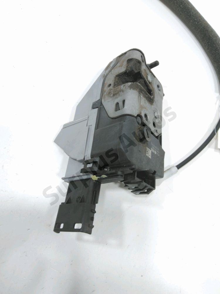 Serrure de porte coulissante droite