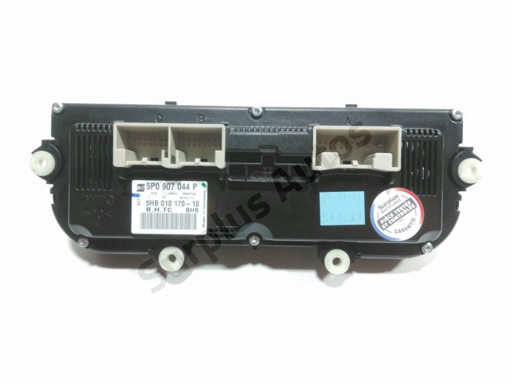 Commande de chauffage