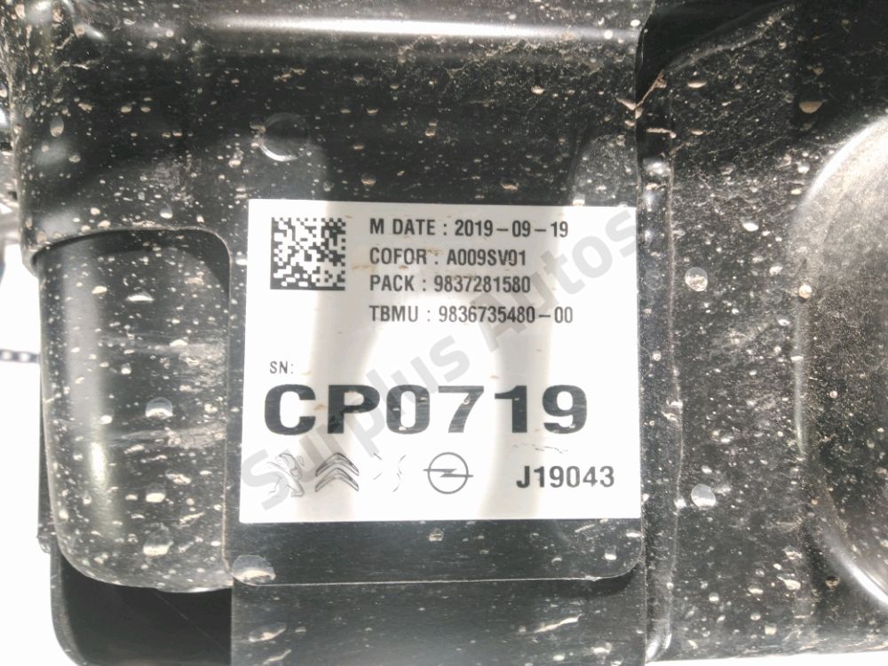 Batterie de traction