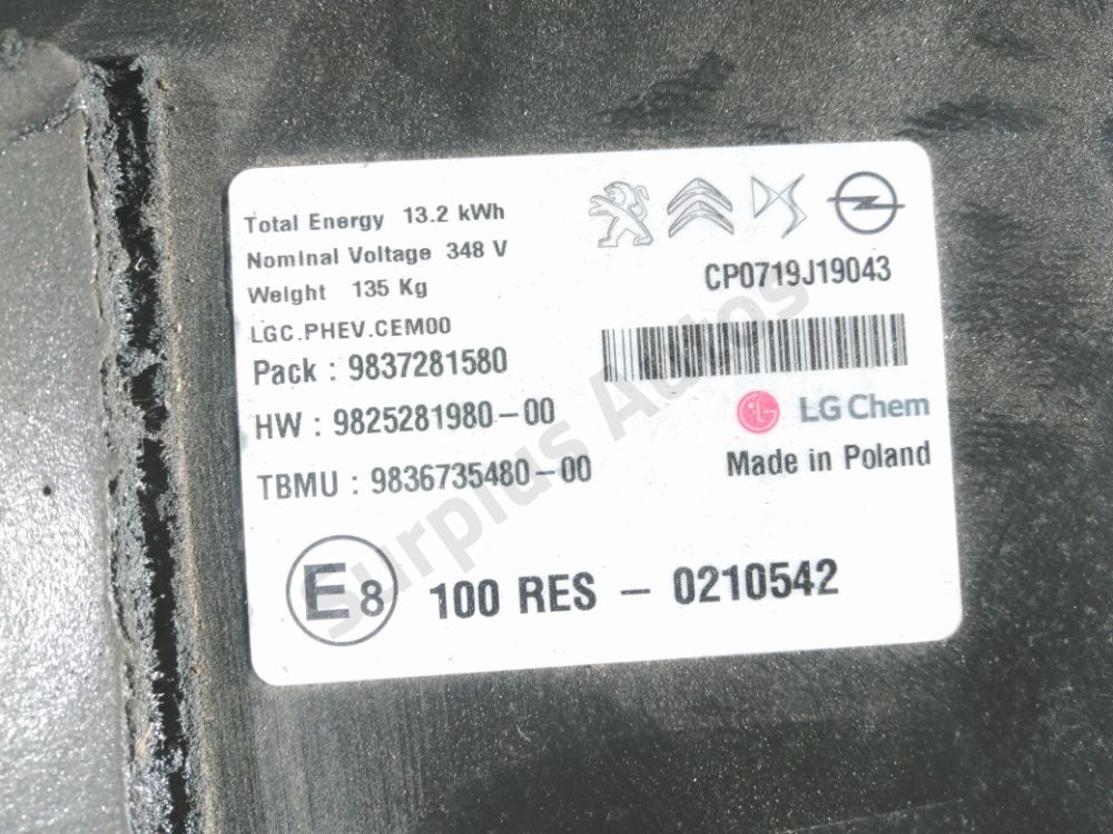 Batterie de traction